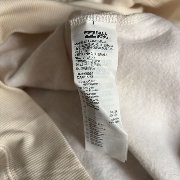 BILLA BONG Surf One With Nature Magic Of The Sun Ladies M Hoodie Sweatshirt #F - Picture 6 of 6